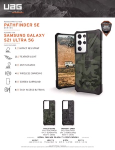 Ốp UAG PATHFINDER SE Galaxy S21 Ultra 5G (chính hãng)